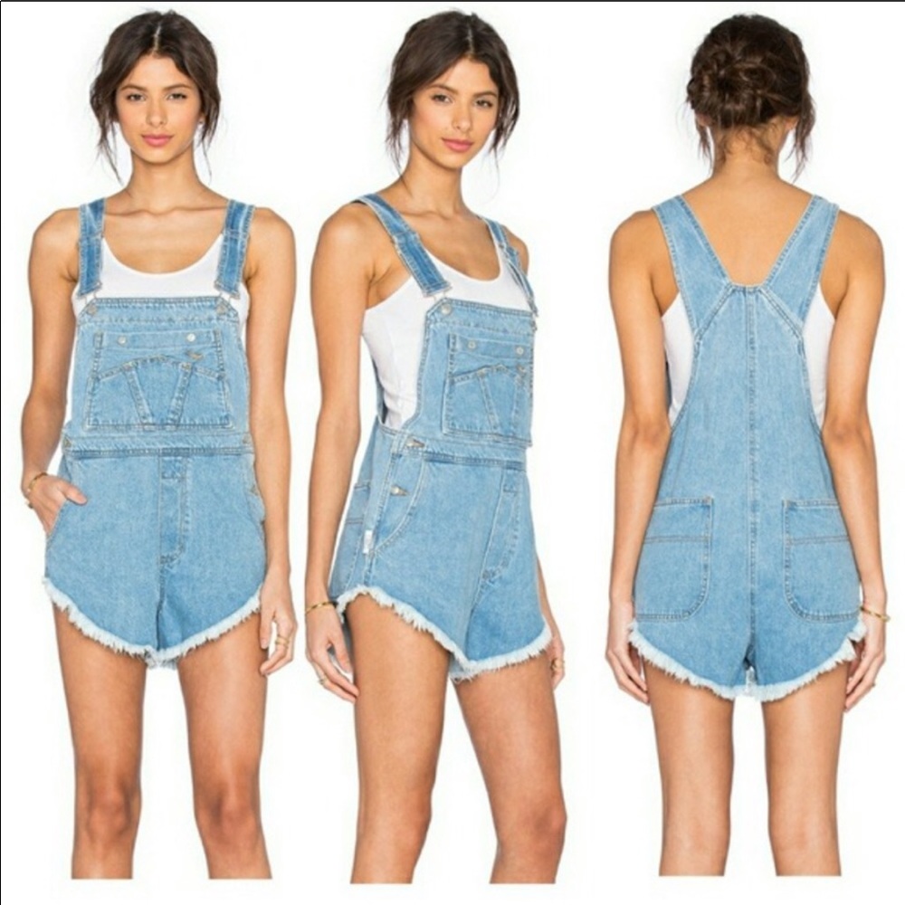 The Laundry Room Overall Shorts
